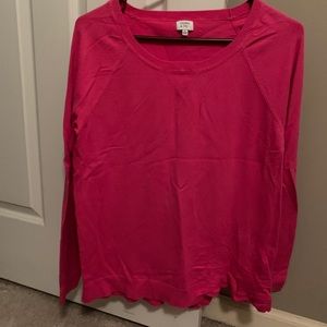 Crown & Ivy Hot Pink Sweater
